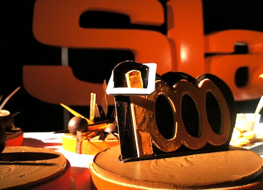 On the set of the 1,000th episode of Slam!